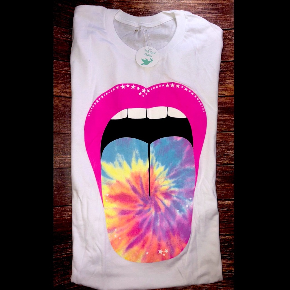Rainbow Lips T-shirt